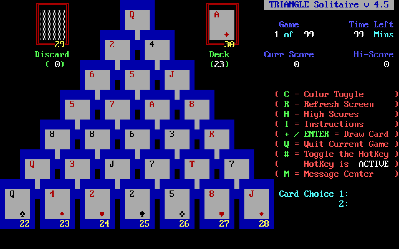 Triangle Solitaire