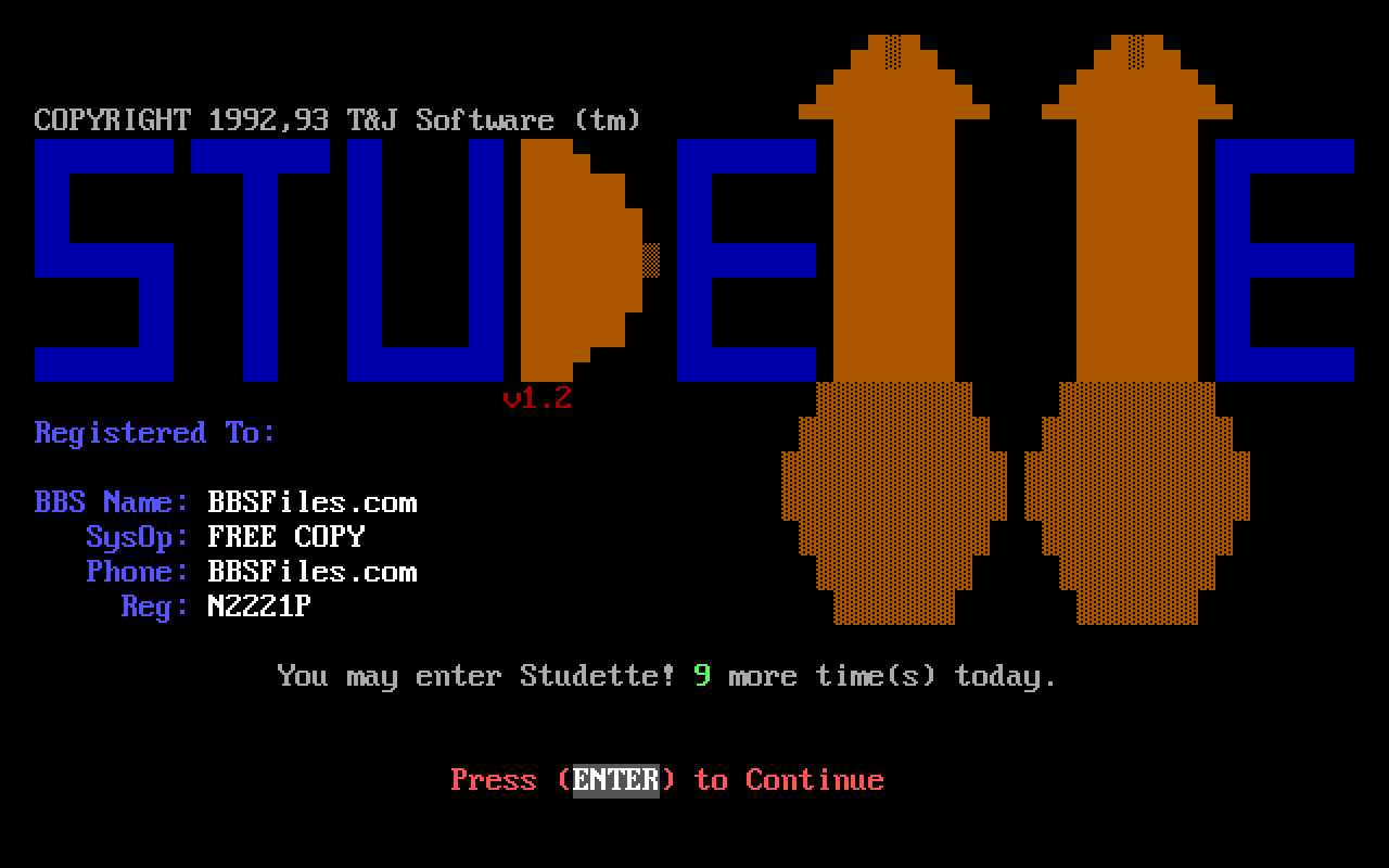Studette! Studette!