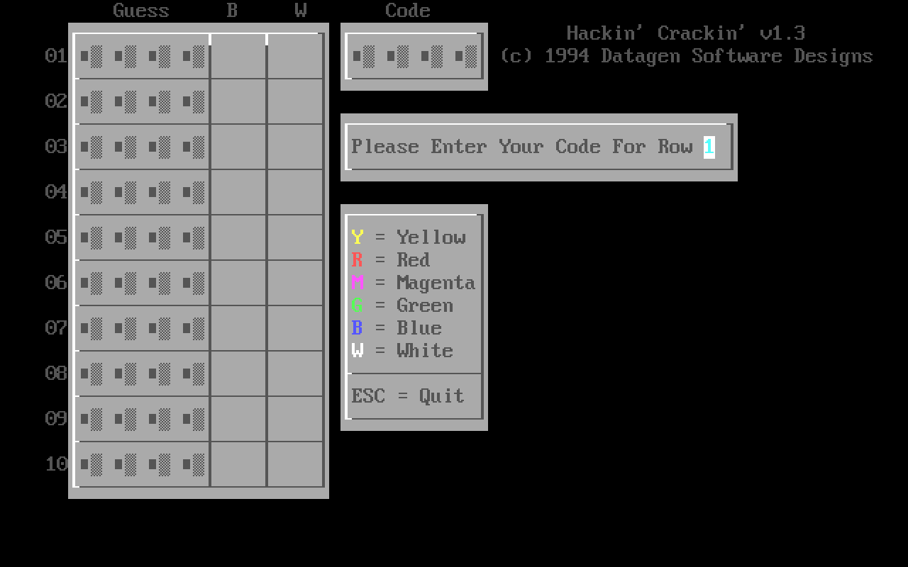 Hackin' Crackin' Hackin' Crackin'