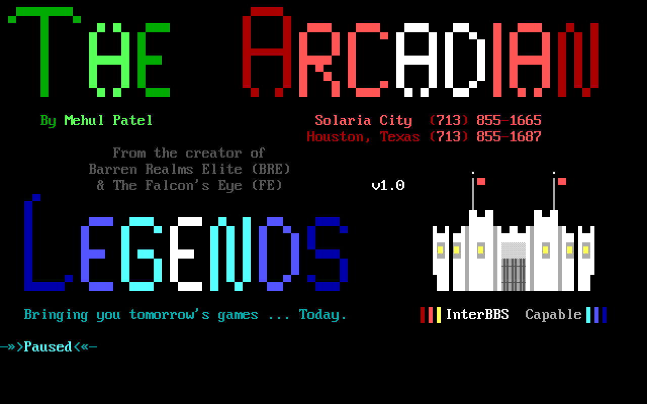 The Arcadian Legends The Arcadian Legends
