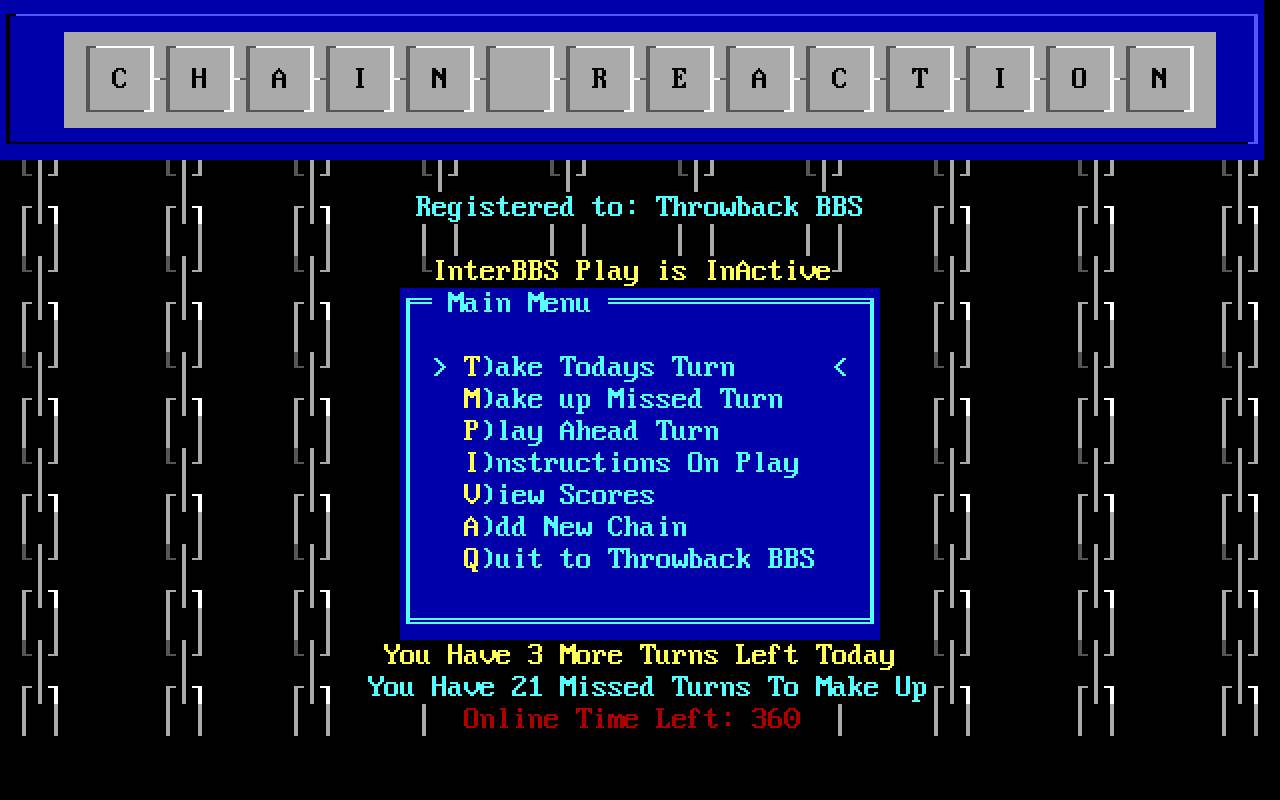 Chain Reaction Chain Reaction