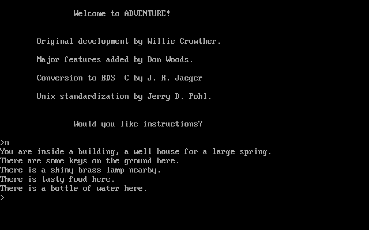 Adventure! Adventure!