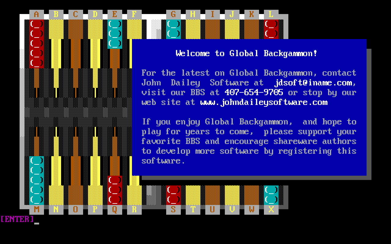 Global Backgammon Global Backgammon