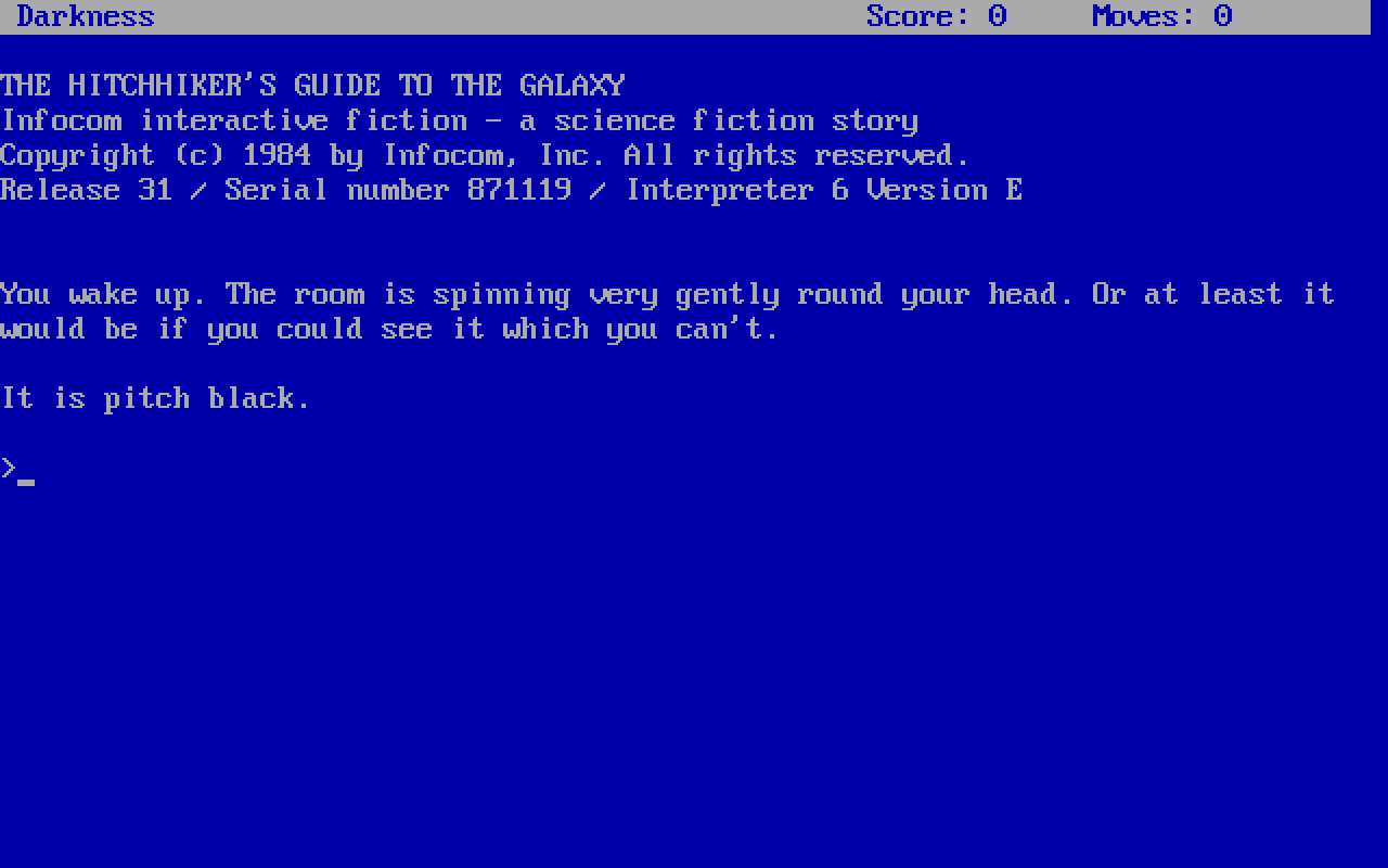 Hitchhiker's Guide to the Galaxy Hitchhiker's Guide to the Galaxy