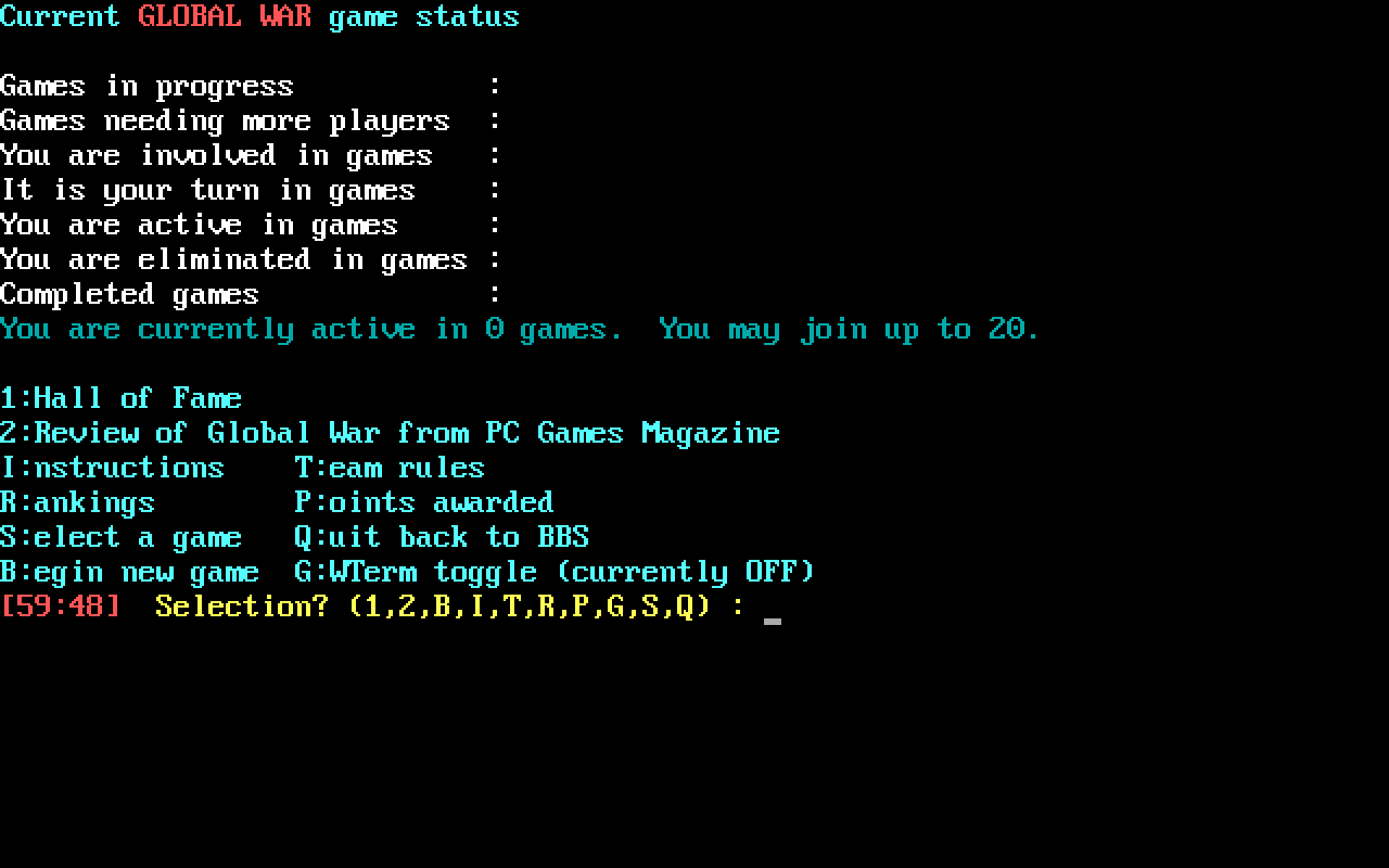 Global War Global War