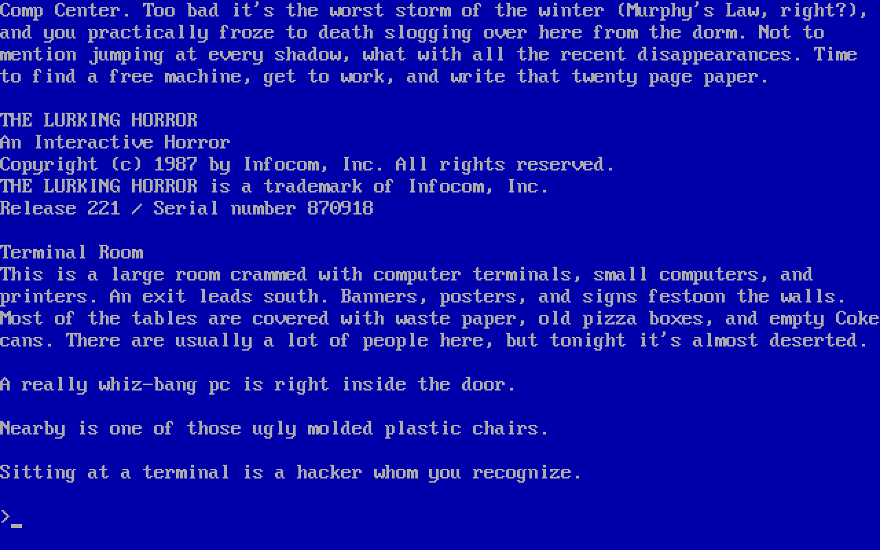 The Lurking Horror The Lurking Horror